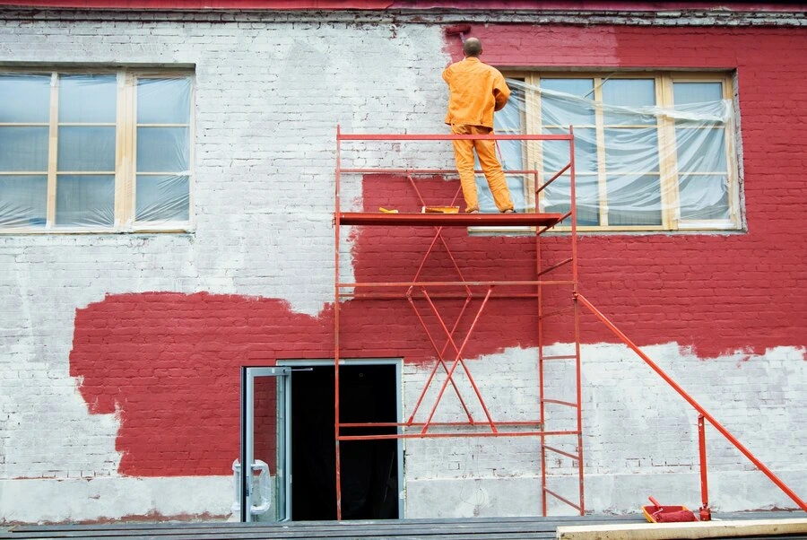 exterior office painting