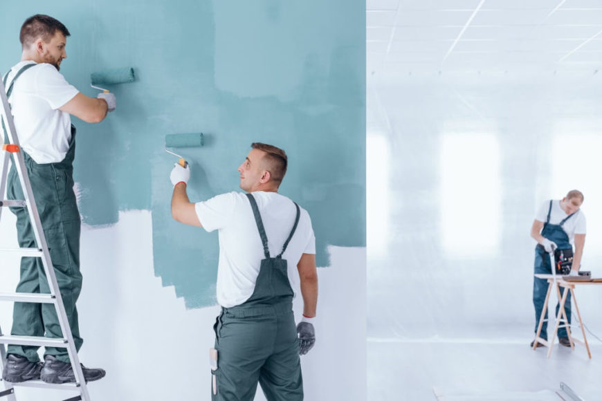 walls painting services